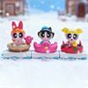 Mô hình đồ chơi Blind box The Powerpuff Girls Daadoos NEST Series 01 Operation Snow Fluffy BLOKEES