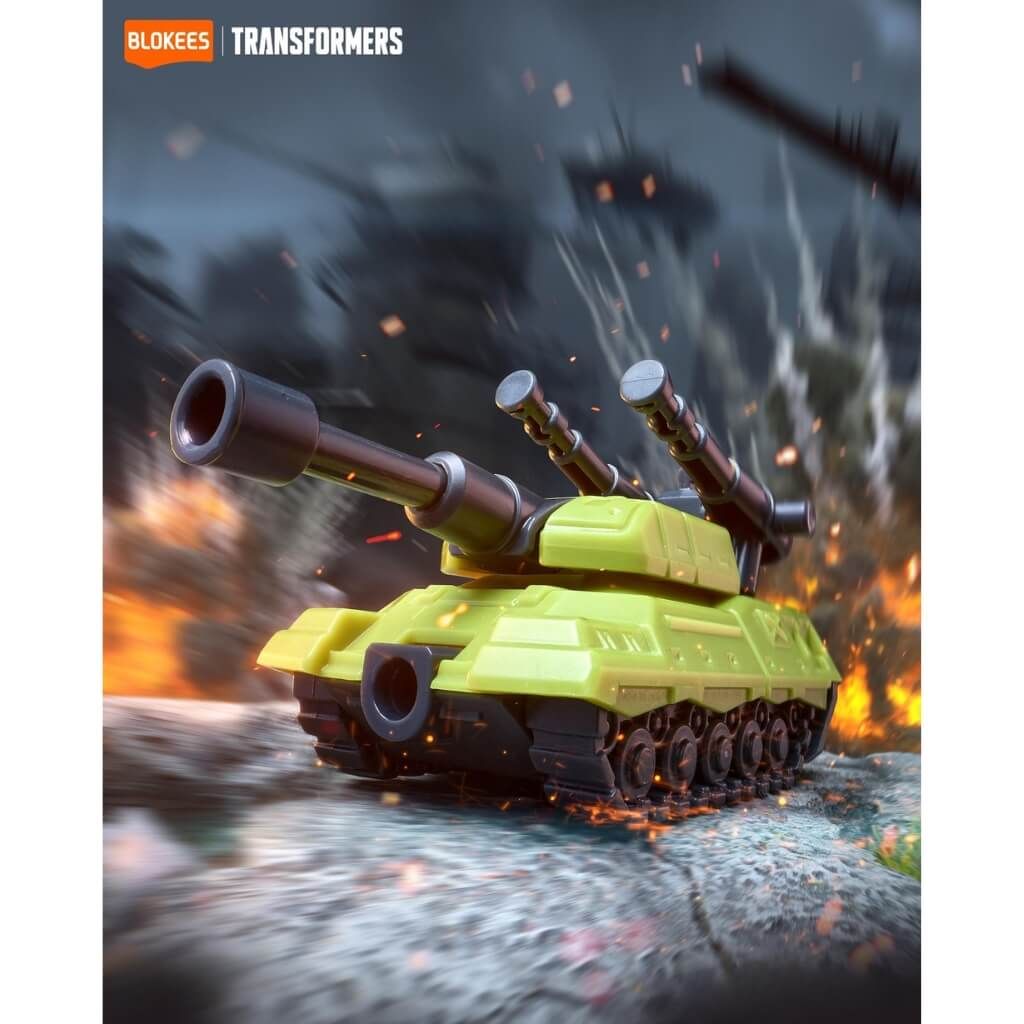 Mô hình đồ chơi lắp ráp Blind box Transformers Defender Version 04 Tyrants Fury Model Kits BLOKEES