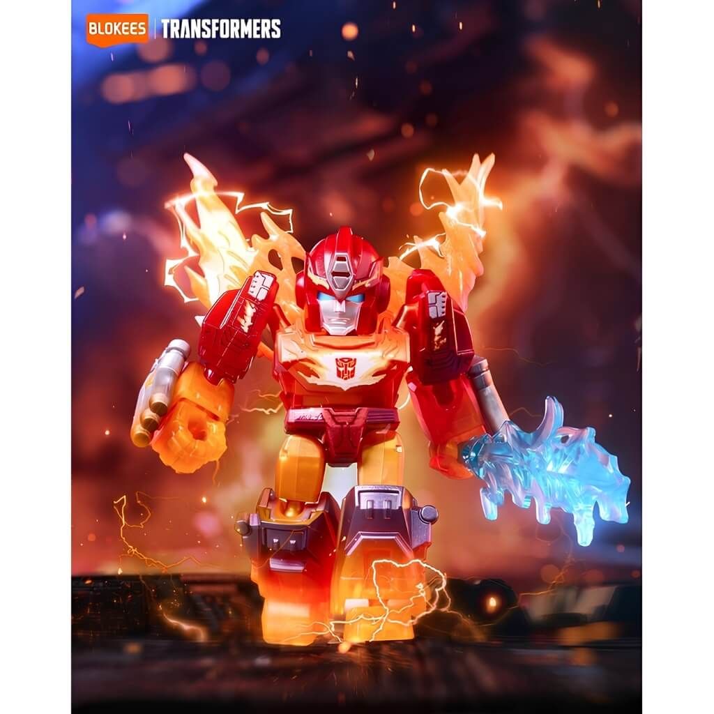 Mô hình đồ chơi lắp ráp Blind box Transformers Defender Version 04 Tyrants Fury Model Kits BLOKEES