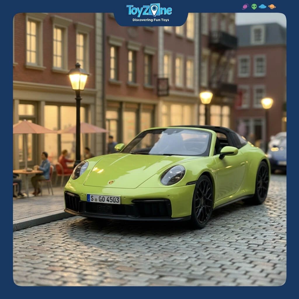 Mô hình xe Porsche 911 ( 992.2 ) Targa 4 GTS Hybrid 2025 1:18 MAISTO