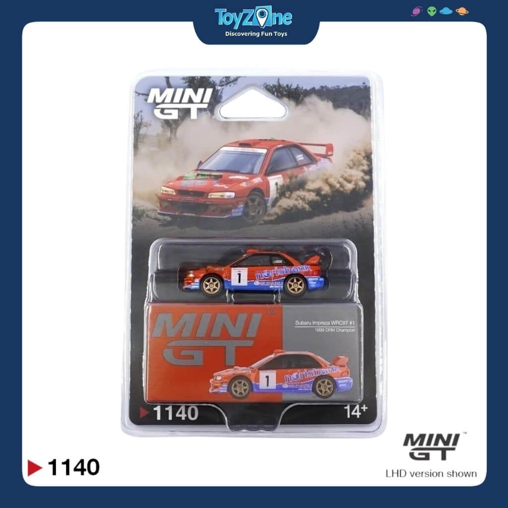 Mô hình xe Subaru Impreza WRC97 #1 1:64 MiniGT