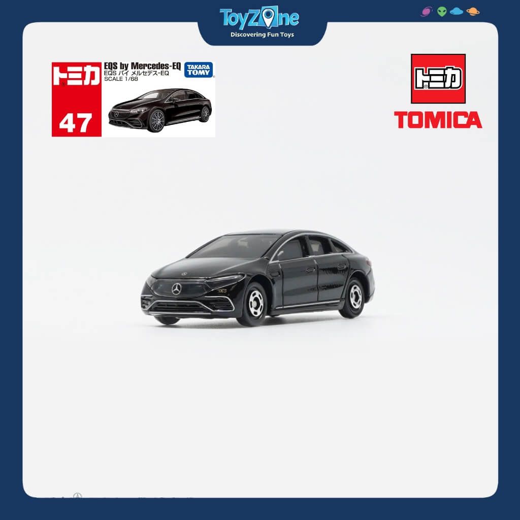  Mô hình xe EQS by Mercedes-Benz EQ -No.47 1:68 TOMICA 