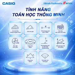 Máy tính Casio fx-880BTG PLUS - JAPAN QUALITY - Mới Nhất