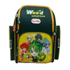 Balo chống gù Super Team-Earth B-013 Xanh đen