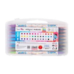 Bút lông Smartkids màu Acrylic 36 màu - AM04