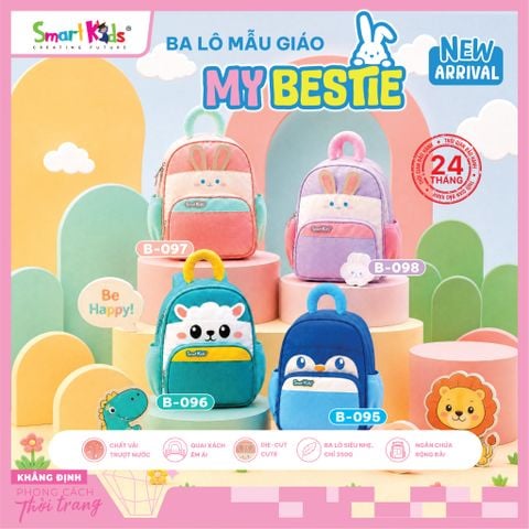 Balo mẫu giáo My Bestie dành cho bé 3 đến 5 tuổi