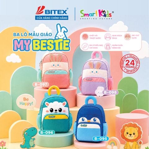 Balo mẫu giáo My Bestie dành cho bé 3 đến 5 tuổi