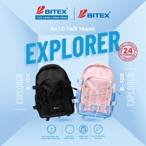 Balo thời trang Explorer dành cho học sinh
