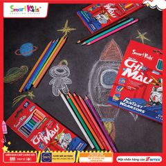 Bút chì màu Woodfree Fantasy Warriors - 12 màu / 24 màu - CP25 / CP26