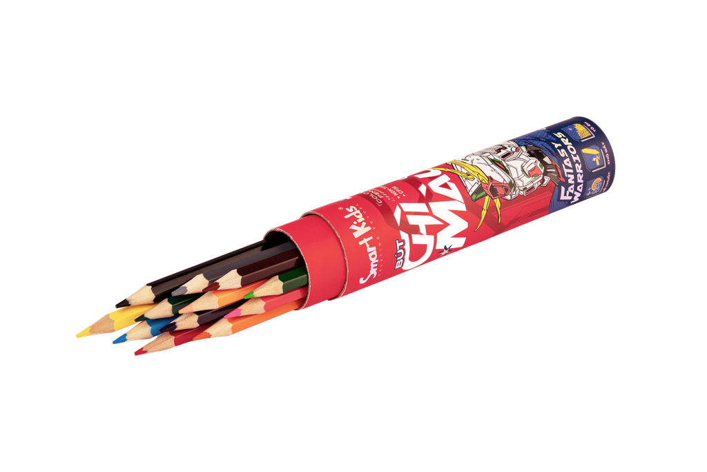 Bút chì màu gira Fantasy Warriors 12/18/24 màu - dạng ống - CP30, CP31, CP32