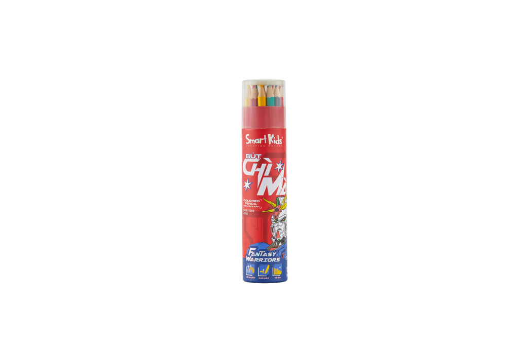 Bút chì màu gira Fantasy Warriors 12/18/24 màu - dạng ống - CP30, CP31, CP32