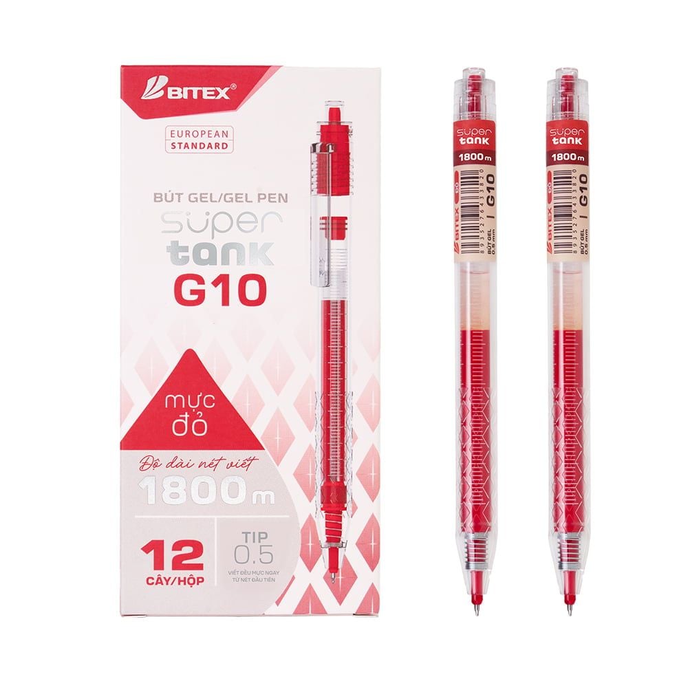 Bút gel Super Tank G10 (0.5mm)