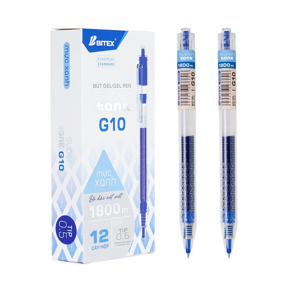 Bút gel Super Tank G10 (0.5mm)