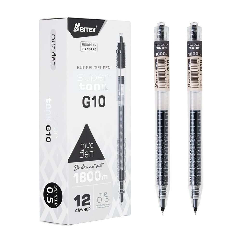 Bút gel Super Tank G10 (0.5mm)