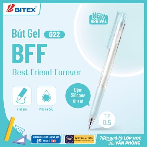 Bút gel Bitex BFF  G22 tip 0.5mm