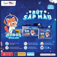 Sáp màu Smartkids Dodoo 12/18  màu CR37/CR38