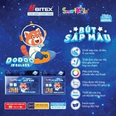 Sáp màu Smartkids Dodoo 12/18  màu CR37/CR38