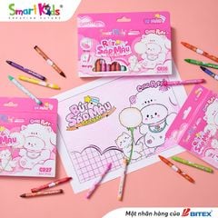 Sáp màu Smartkids Coco Puff 12/18/24 màu CR25 - CR26 - CR27