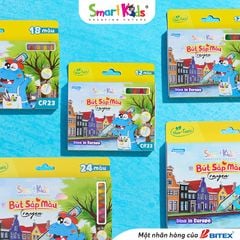 Sáp màu Dino In Europe 12/18/24 màu CR22 - CR23 - CR24