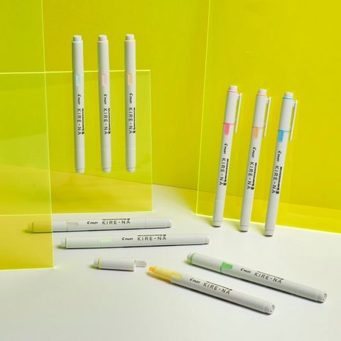 Bút Dạ quang Pilot Kire-na nhiều màu sắc
