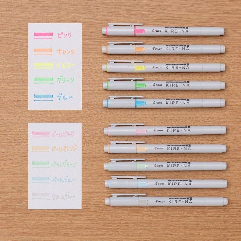 Bút Dạ quang Pilot Kire-na nhiều màu sắc