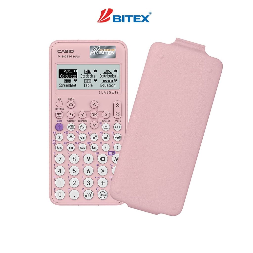 Máy tính Casio fx-880BTG PLUS - JAPAN QUALITY - Mới Nhất