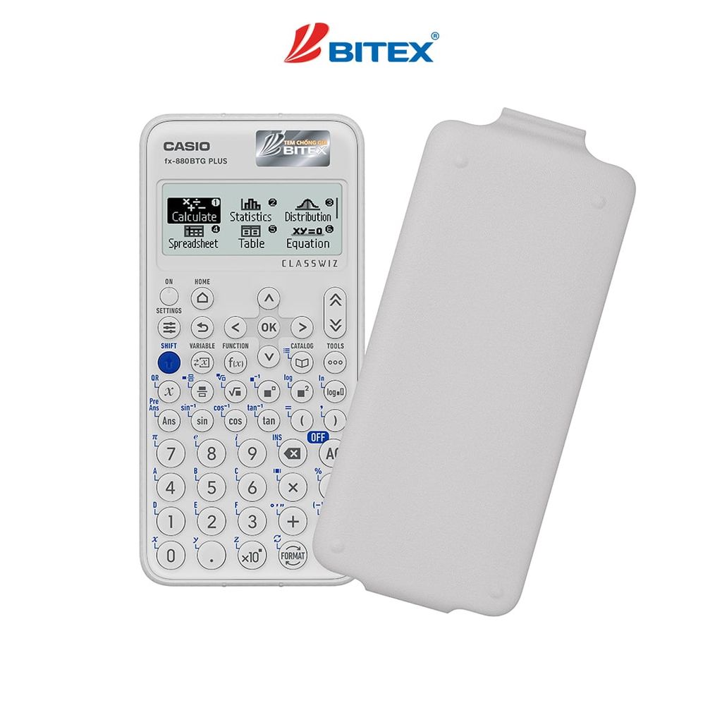 Máy tính Casio fx-880BTG PLUS - JAPAN QUALITY - Mới Nhất