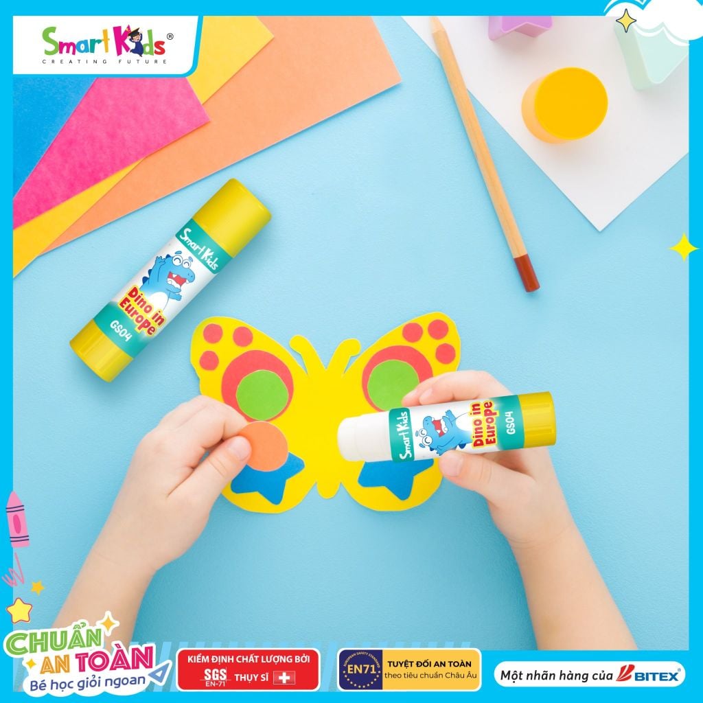 [Smartkdis]Keo khô Smartkids Dino In Europe GS04