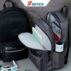 Balo Thời Trang Bitex Infinity màu Đen và màu Xám