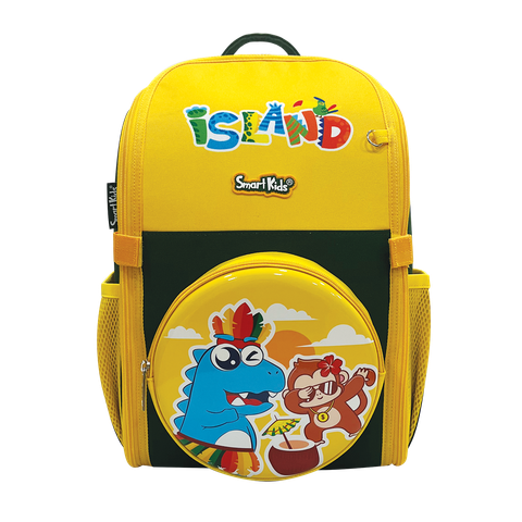 Balo chống gù Dino Discovery-Space B-028 Đỏ-Xanh đen