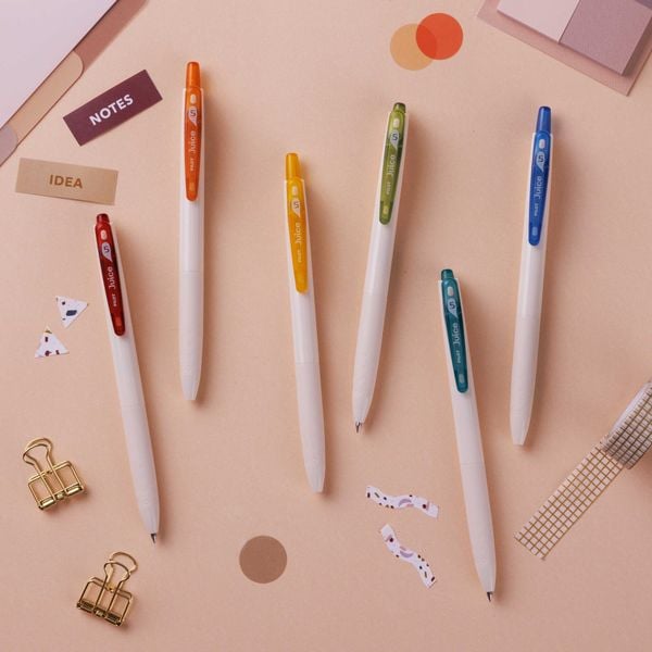 Bút gel Pilot Juice Classic mực xanh/ vàng/ cam/ đỏ/ xanh lá/ khaki
