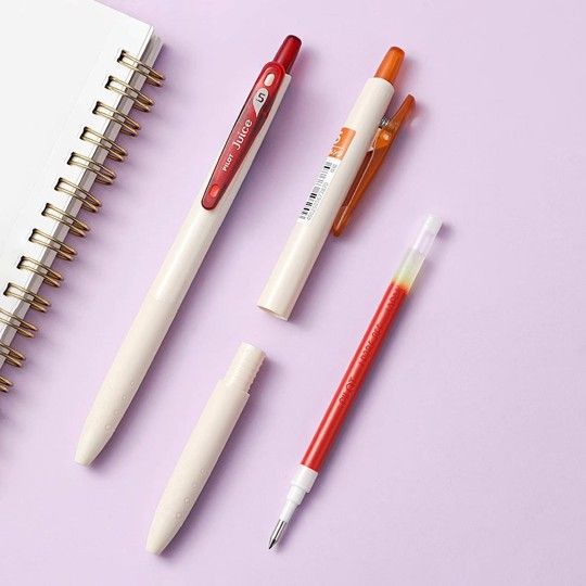 Bút gel Pilot Juice Classic mực xanh/ vàng/ cam/ đỏ/ xanh lá/ khaki/ xanh đậm màu sắc lạ và độc đáo