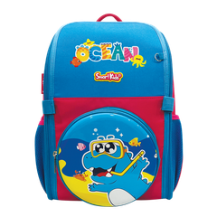 Balo chống gù Dino Discovery-Space B-028 Đỏ-Xanh đen