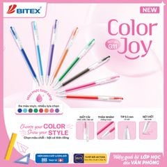 Bút gel Color Joy G11 (0.5mm)