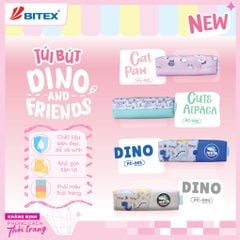Túi đựng Bút viết Bitex CAT & ALPACA