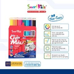 Bút chì màu Woodfree Fantasy Warriors - 12 màu / 24 màu - CP25 / CP26