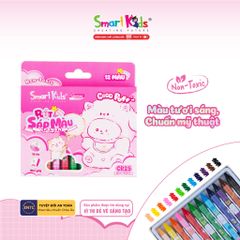 Sáp màu Smartkids Coco Puff 12/18/24/36 màu CR25 - CR26 - CR27 - CR31