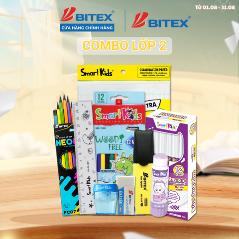 Bộ dụng cụ học tập Lớp 2