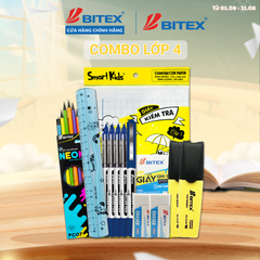 Bộ dụng cụ học tập Lớp 4