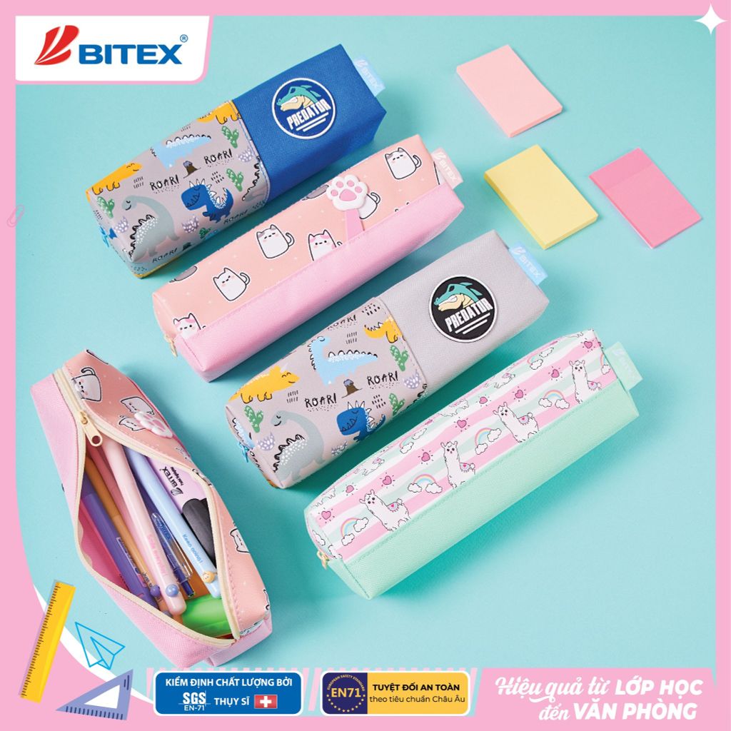 Túi đựng Bút viết Bitex CAT & ALPACA