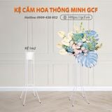 Set 5 Kệ Sắt Cắm Hoa Xếp Gọn 1m16