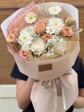 Bó Hoa Tone Nude Trắng | Gentle Love
