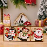 Hộp 9 Thẻ Gỗ Treo Trang Trí Noel