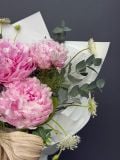 Bó hoa mẫu đơn hồng pastel | Nàng thơ dịu dàng G92