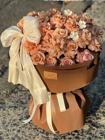 Bó Hoa Hồng Nâu | Caramel Love