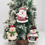 Hộp 9 Thẻ Gỗ Treo Trang Trí Noel
