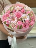 Bó Hoa Tone Hồng Pastel | Sweet Pink