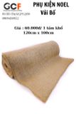 Vải Bố Trang Trí Noel 120 × 100cm.