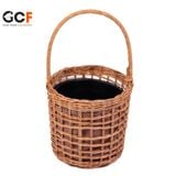Set 10 Giỏ Mây Cắm Hoa GCF