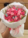 Bó Hoa Hồng Chùm Hồng | Pinky Love